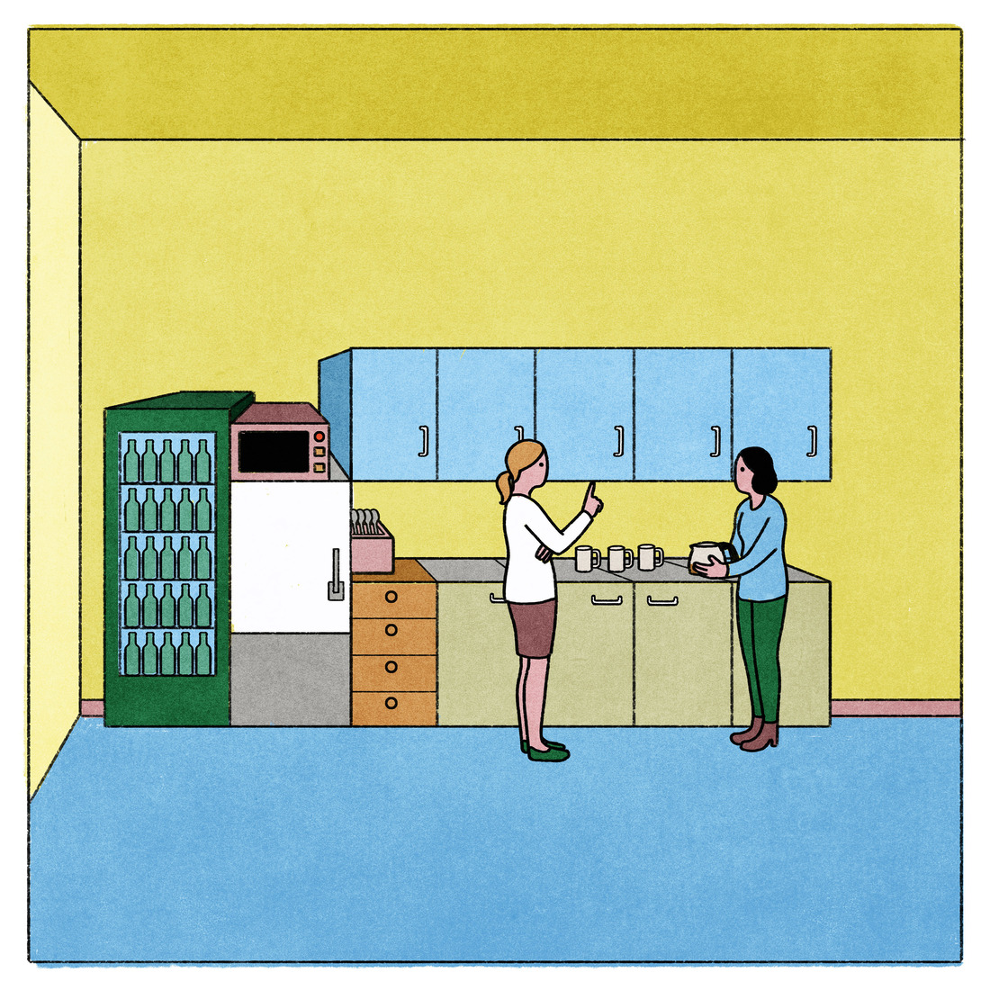 Saying no at work.