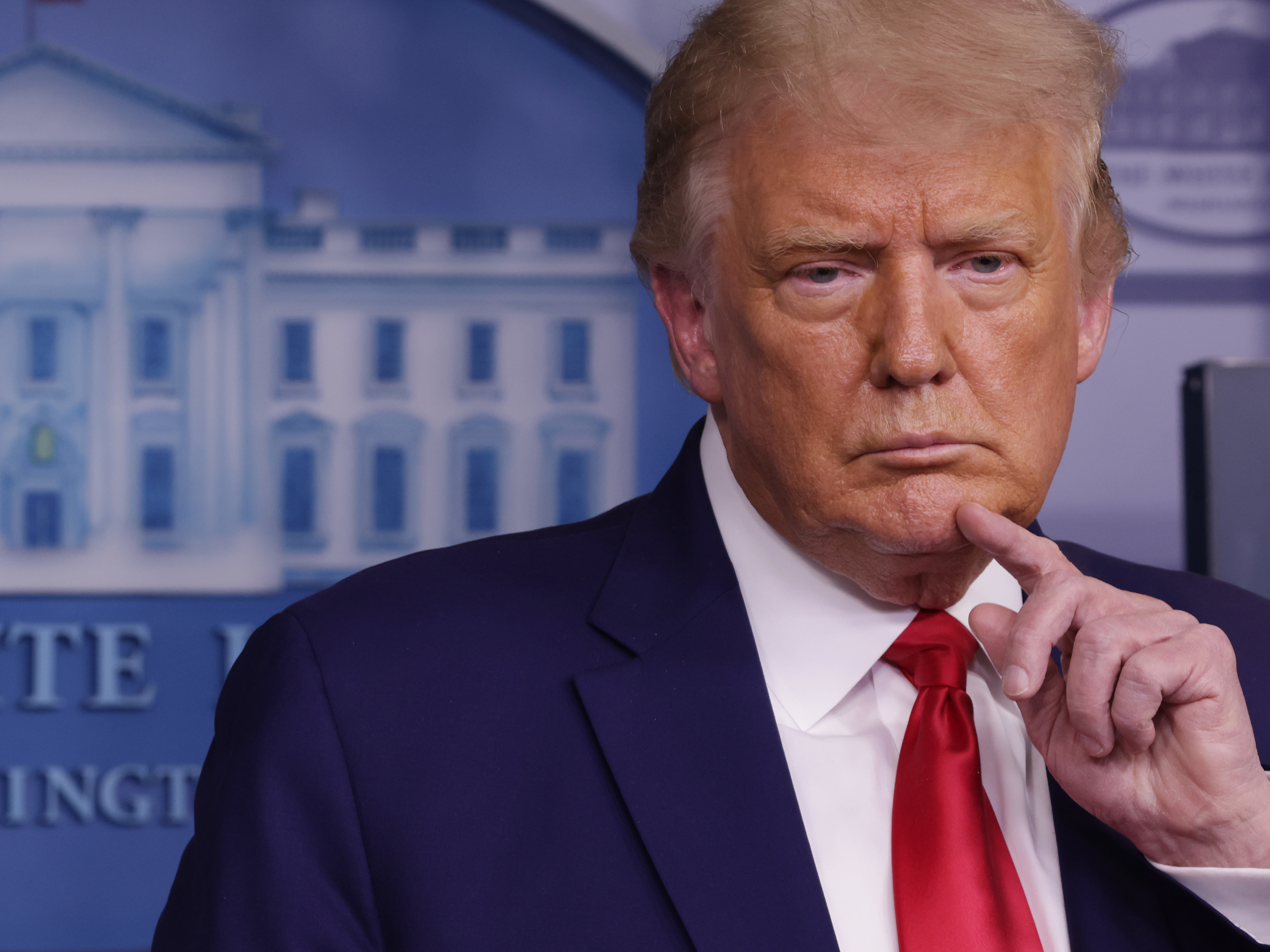 President Trump on Wednesday refuted the CDC's timeline of a COVID-19 vaccine, promising that one would be available for widespread distribution by the end of the year. (Getty Images)