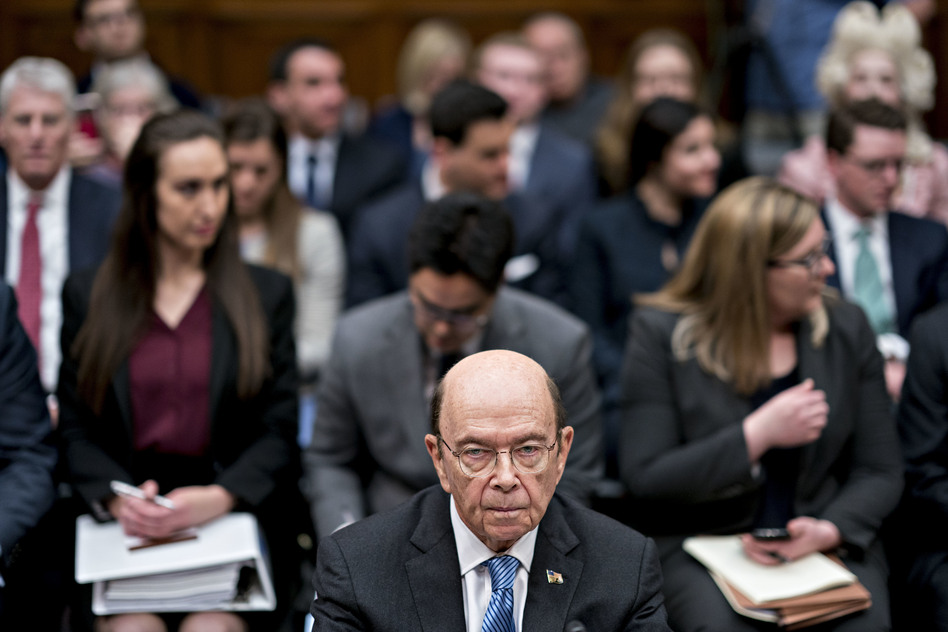 Commerce Secretary Wilbur Ross, who oversees the Census Bureau, waits for a House Oversight and Reform Committee hearing to begin in Washington, D.C., in 2019. In July, Ross directed bureau officials to speed up the 2020 census to end counting a month early, on Sept. 30. (Andrew Harrer/Bloomberg via Getty Images)