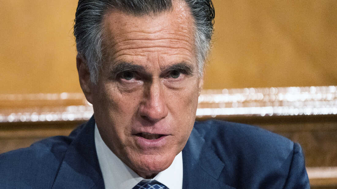 Mitt Romney Will Support Taking Up Trump's Supreme Court Nominee : NPR