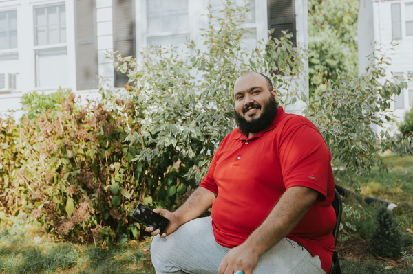 Ibrahim  Aldabaan settled in Connecticut with his family in 2016.