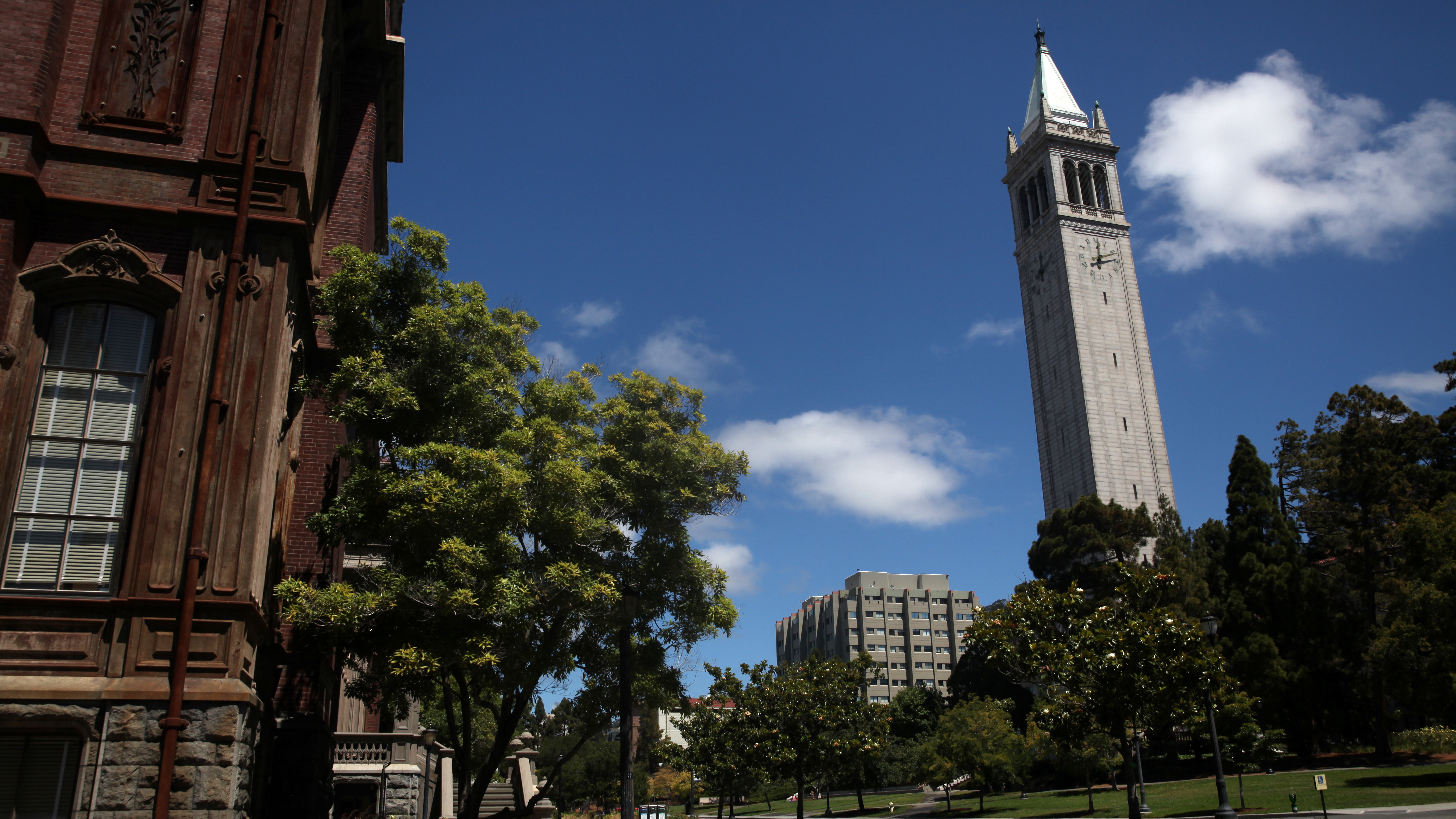 The UC Berkeley campus sits empty on July 22.The University of California admitted at least 64 students over more qualified applicants due to the students' connections to university staff or donors, according to a California state audit released Tuesday.