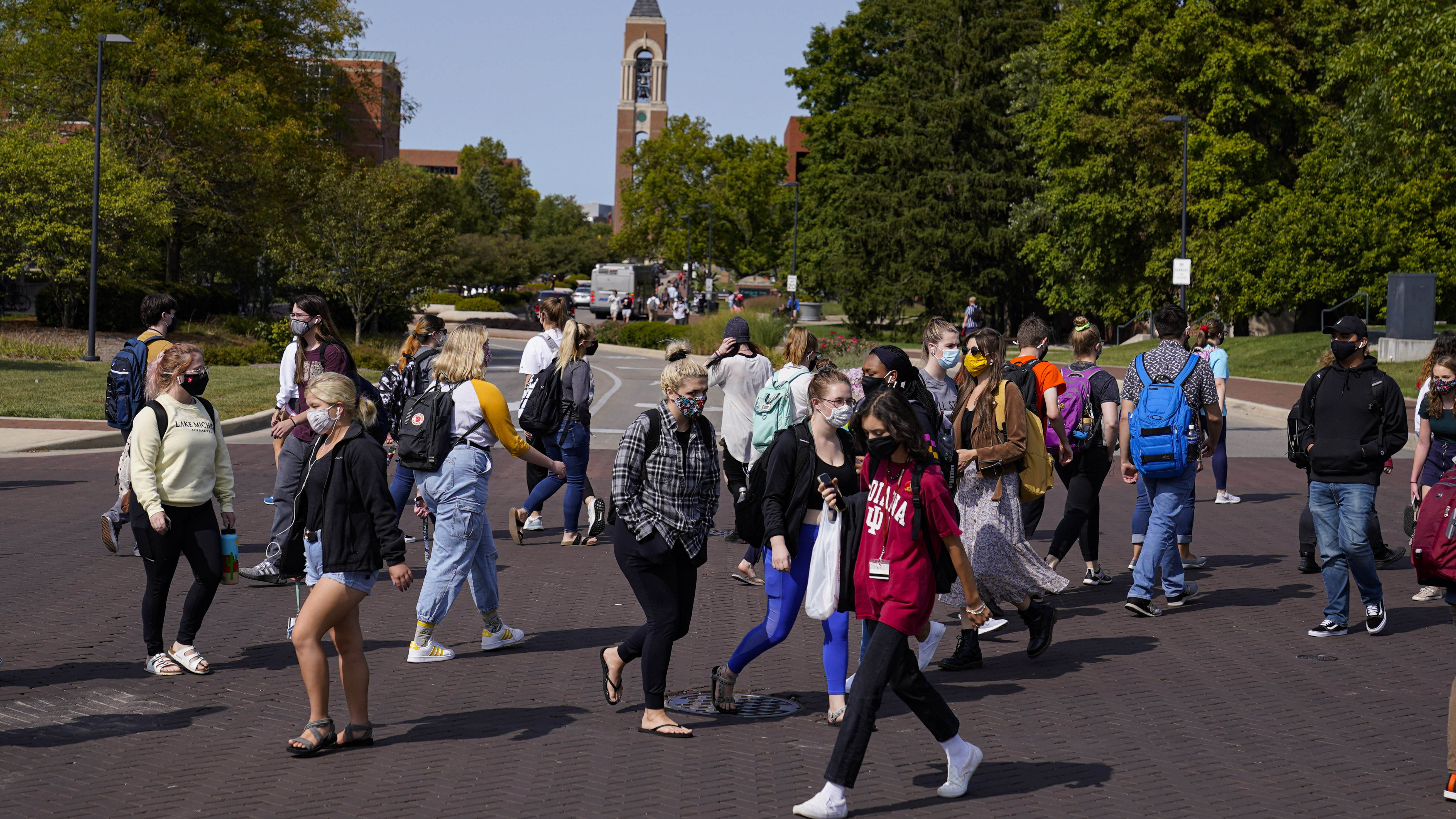 As students return to college campuses, the surrounding communities are seeing an increase in coronavirus infections