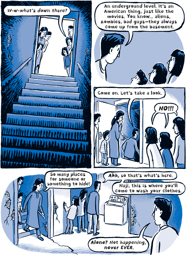 A page from Welcome to the New World. 