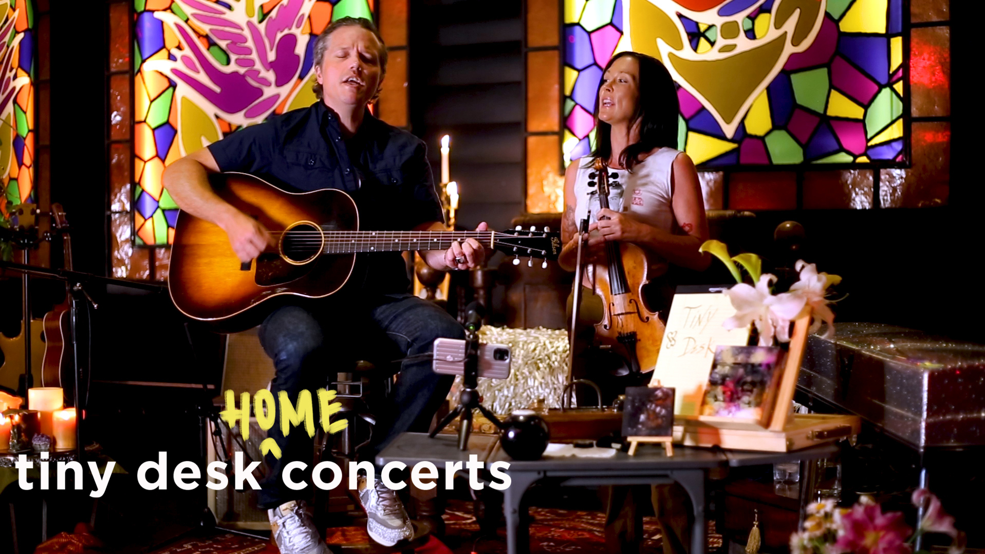 Jason Isbell And Amanda Shires: Tiny Desk (Home) Concert