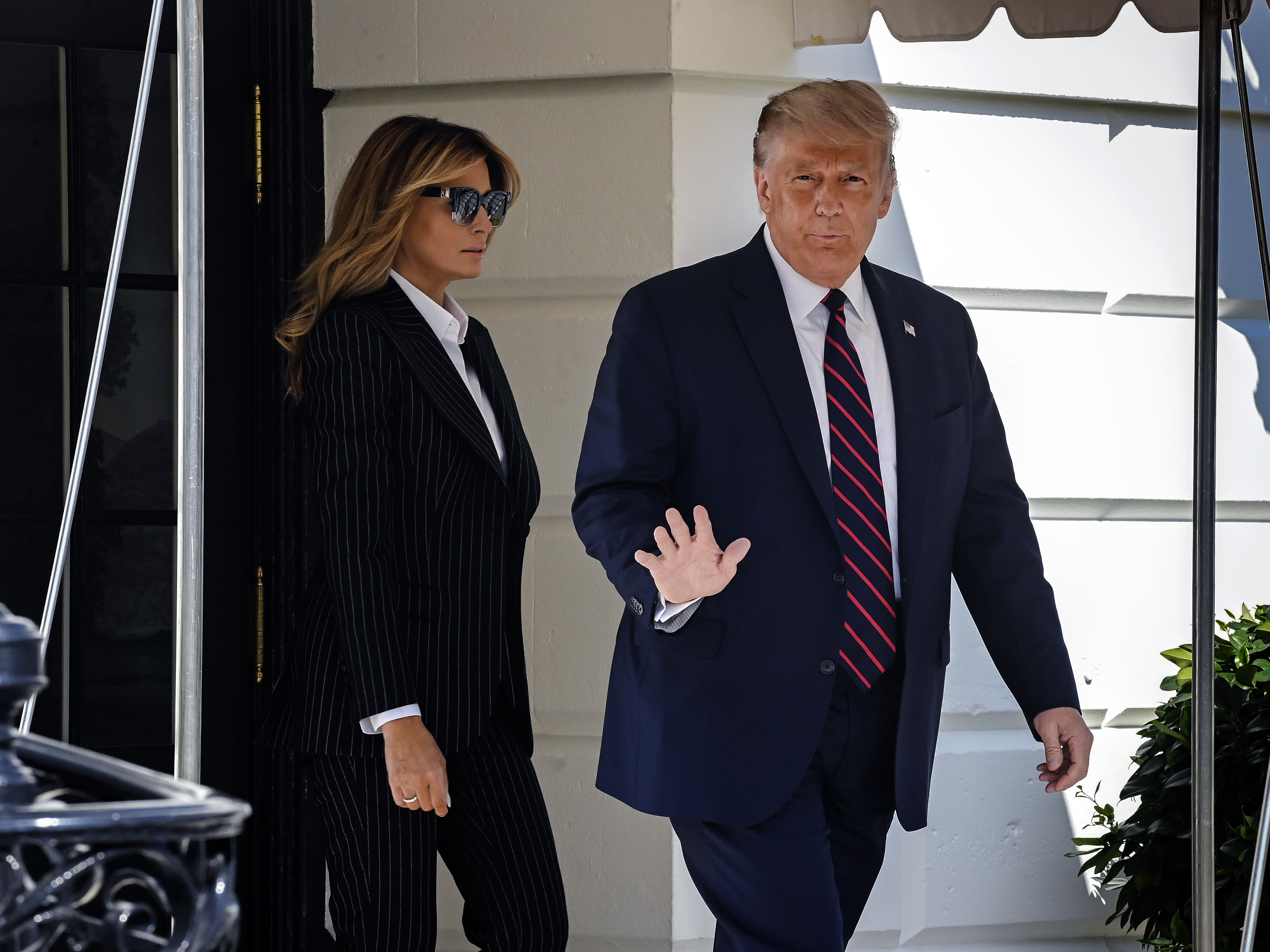 Trump Takes 'Precautionary' Treatment After He And First Lady Test Positive For Virus