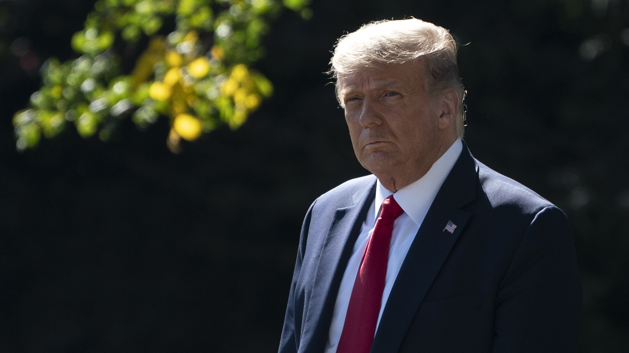 A contentious scenario could play out if President Trump disagrees with assessments of his ability to perform in office, says John Fortier, former executive director of the Continuity of Government Commission. Trump is seen here preparing to leave the White House earlier this week for a fundraising event and campaign rally in Minnesota.
