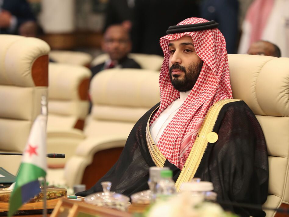 Saudi Crown Prince Mohammed bin Salman is accused of trying to track down and silence, in multiple ways, dissidents, even in other countries. (Bandar Aldandani/AFP via Getty Images)