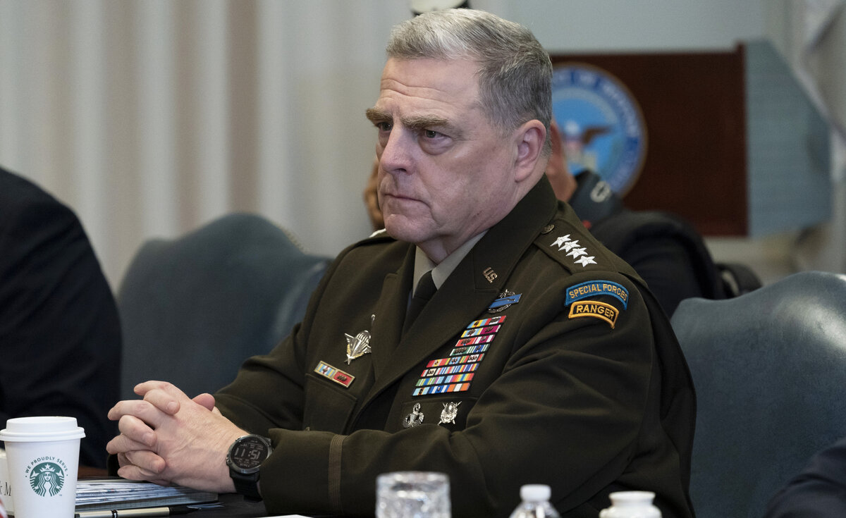 Gen. Mark Milley in quarantine