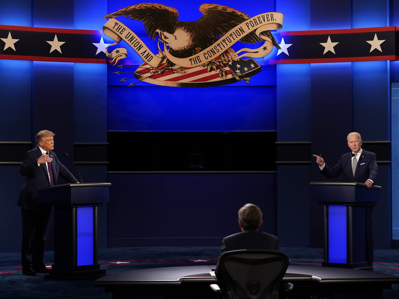 They won't be meeting face to face at the next debate. (Patrick Semansky/AP)