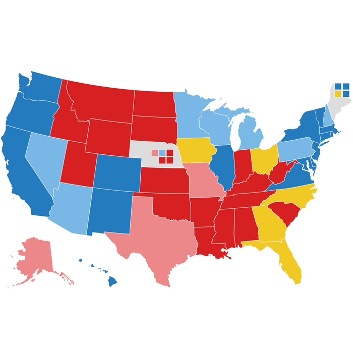 Εκλογικός χάρτης NPR: Ο μόλυβδος του Μπάιντεν μεγαλώνει ξανά με λιγότερο από ένα μήνα
