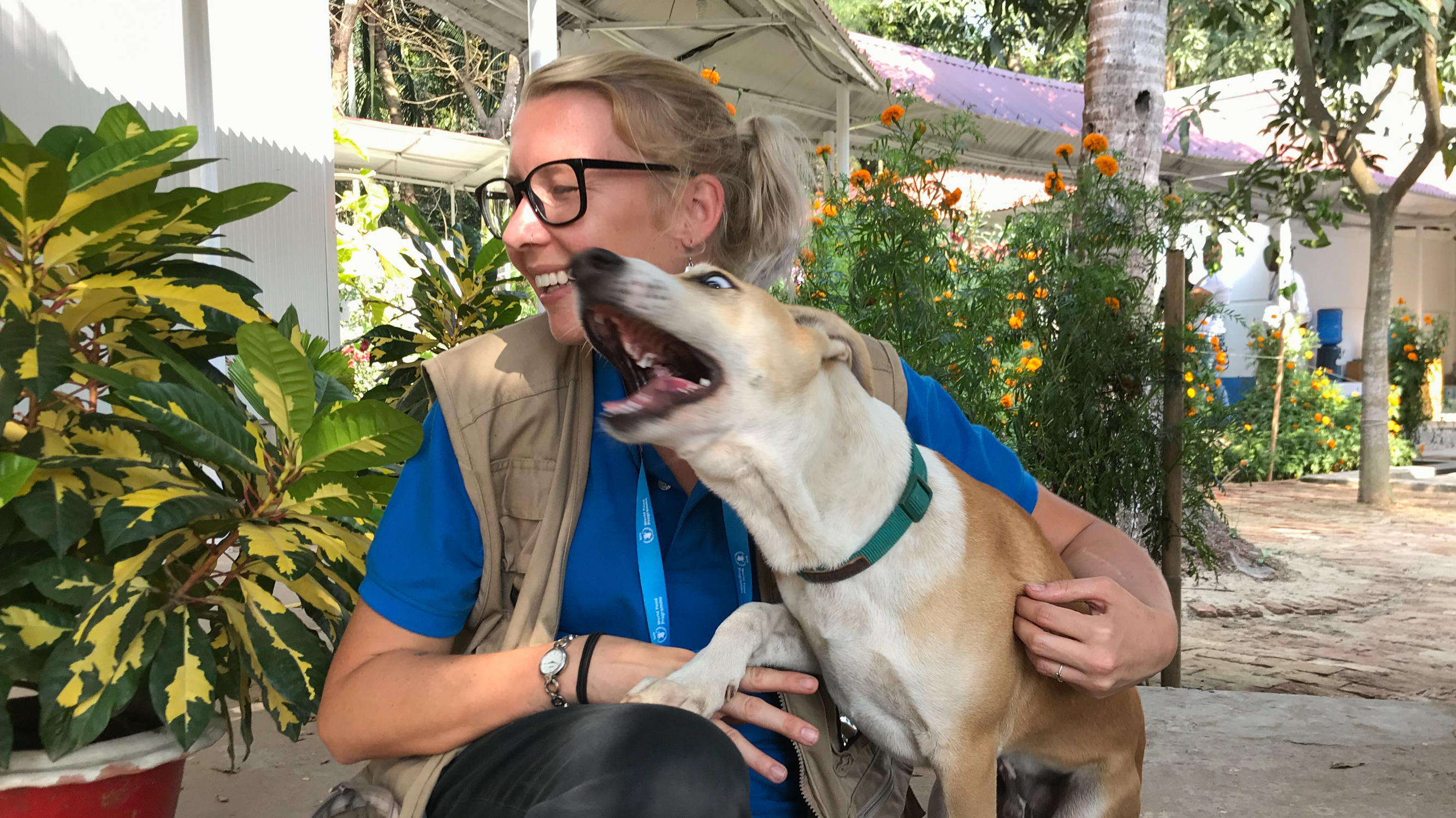 Foxtrot and Gemma Snowdon of the U.N.