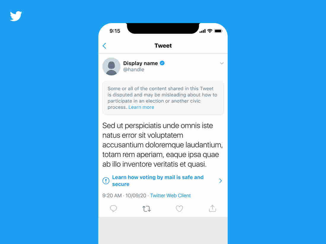 Twitter imposes restrictions, more warning labels ahead of USA election