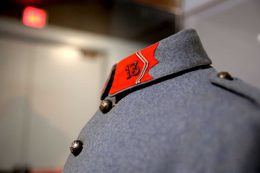 From the service of Henry Whitely Patterson, U.S. citizen, Harvard University, American Field Service, Reserve Mallet, then Foreign Legion, French Army, 13th Regiment Field Artillery, rank of Aspirant.