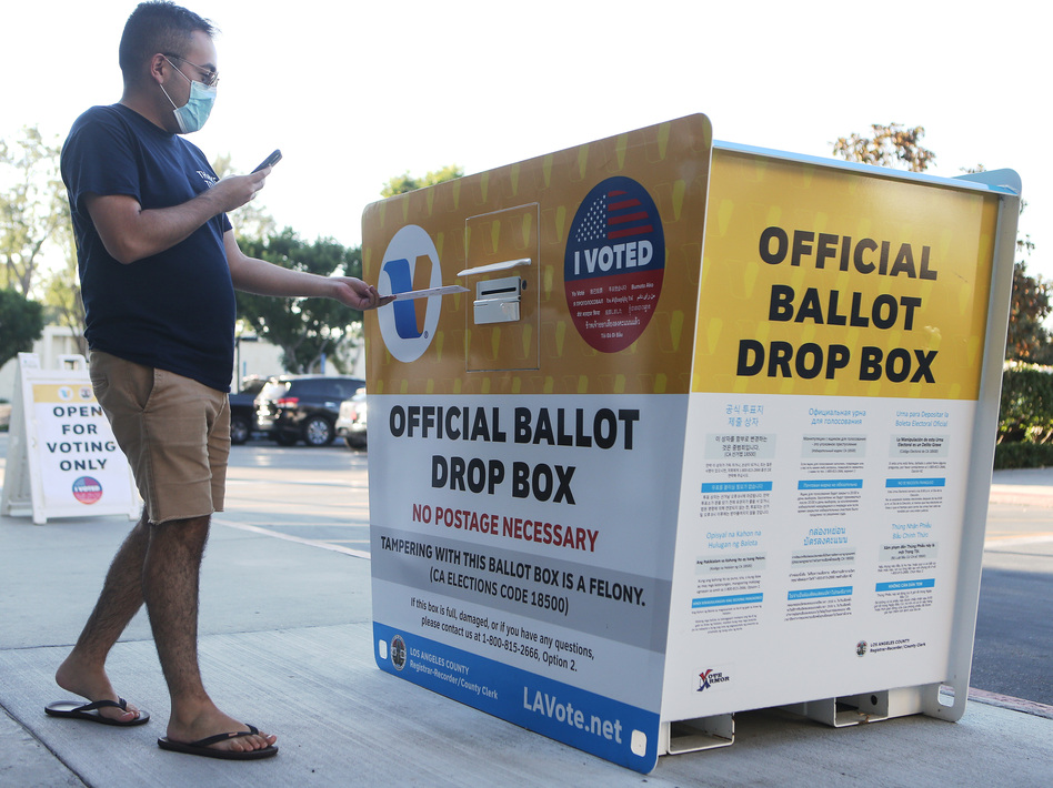 California Eases Off Legal Threats Over Gop Unauthorized Ballot Drop Boxes Ncpr News 7475