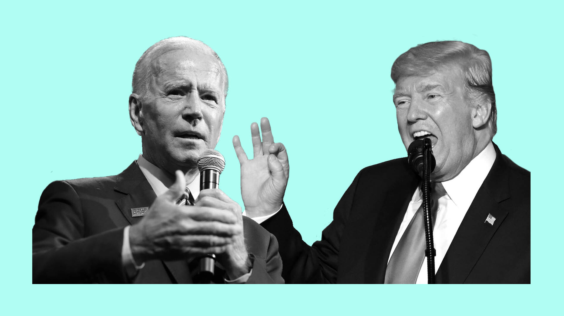 Democratic presidential nominee Joe Biden and President Trump will have their final debate on Thursday. (Caroline Amenabar/NPR; Gage Skidmore/Flickr)