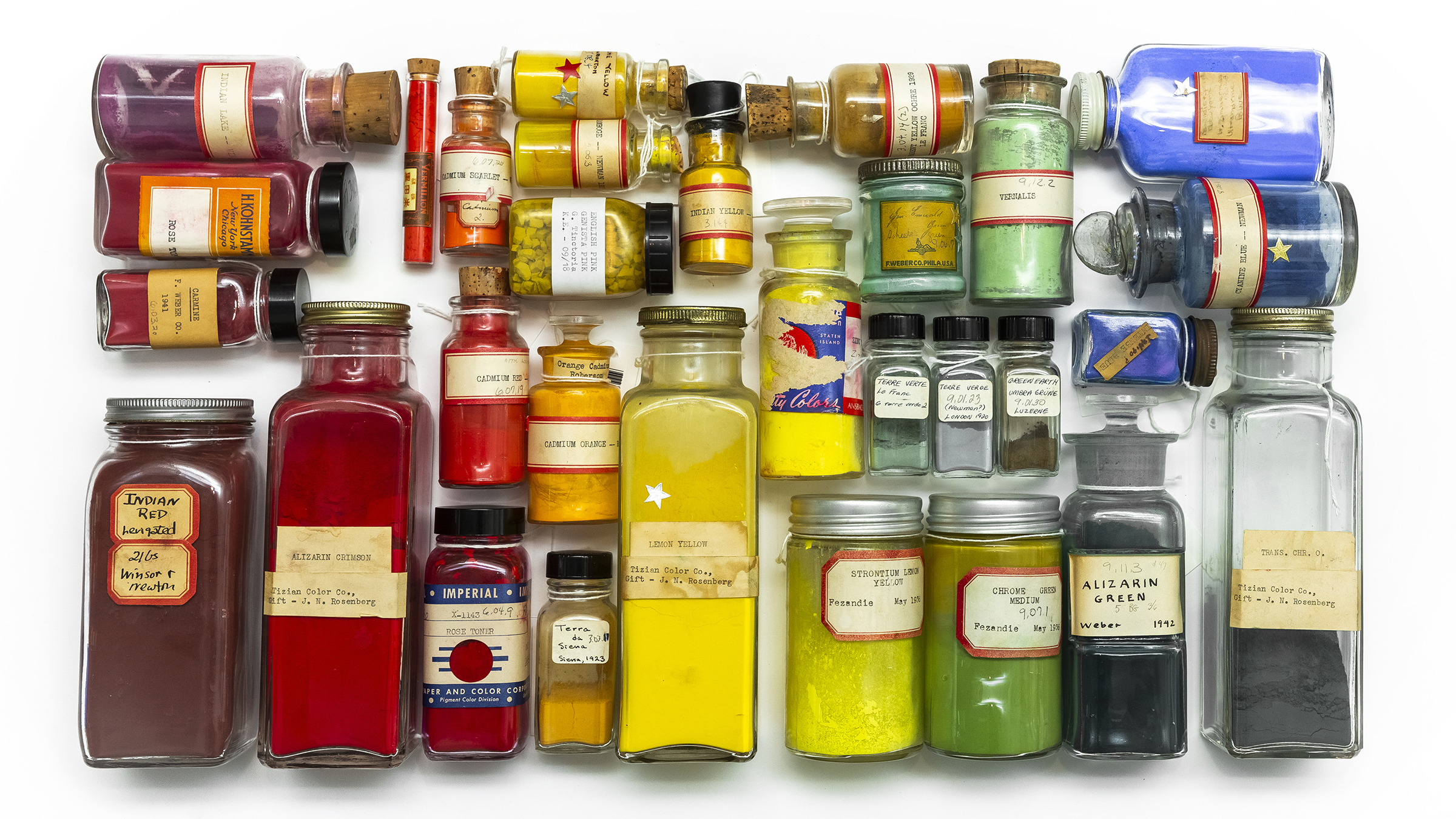 Looks like your spice rack on steroids? Nope. Although the colors are a feast for the eyes.