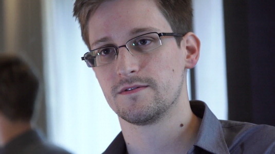 Edward Snowden, seen here in Hong Kong in 2013, is seeking dual Russian-U.S. citizenship. The former contractor for the U.S. National Security Agency revealed details of top-secret surveillance conducted by the NSA.