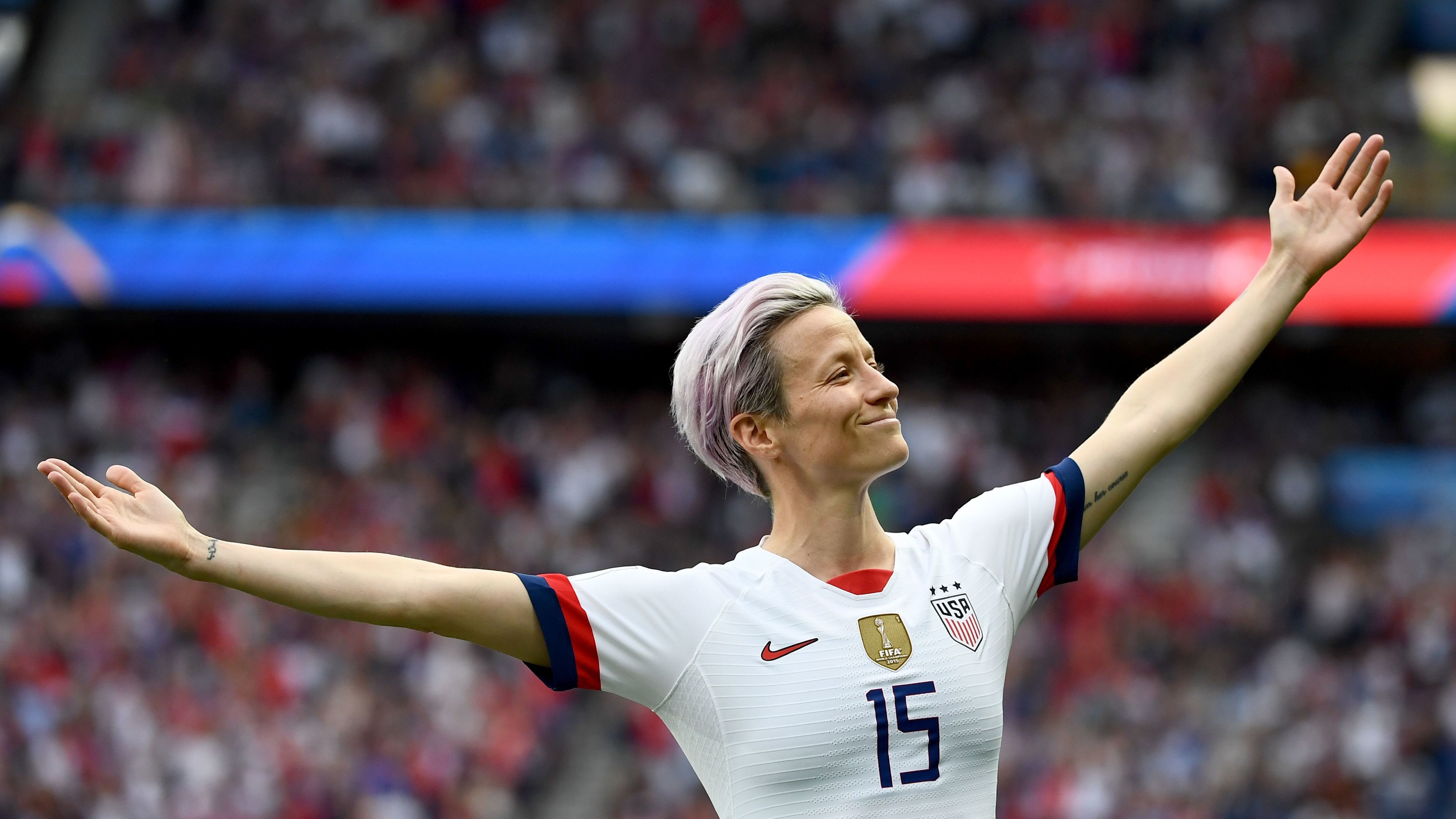 Soccer Star Megan Rapinoe On Equal Pay, And What The . Flag Means To Her  : NPR