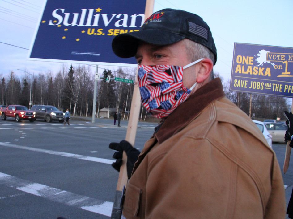 Sen. Dan Sullivan, R-Alaska, won reelection, giving Republicans control of 50 seats in the Senate with two races still outstanding. (Mark Thiessen/AP)