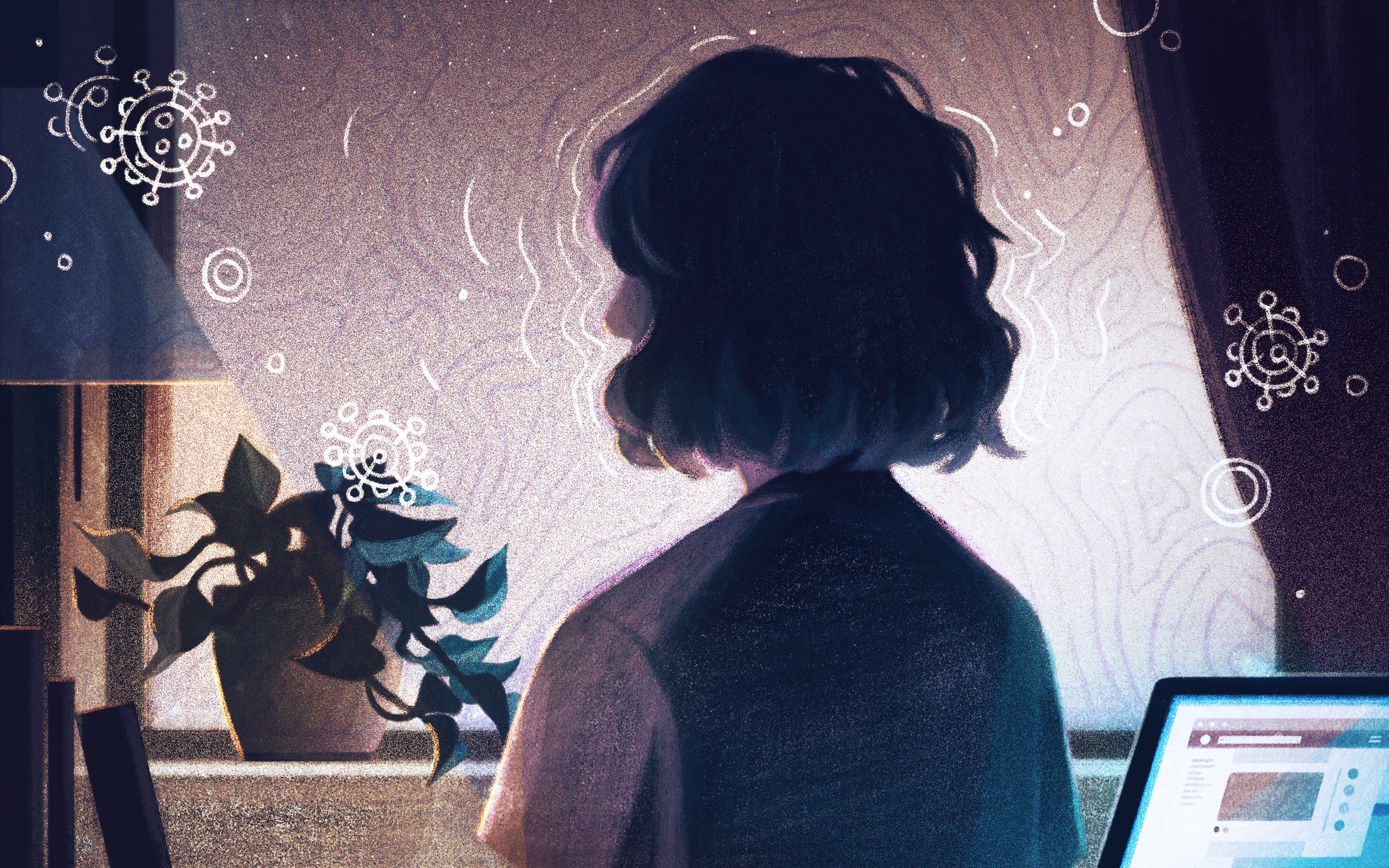 A college student is coming home. Should the whole family wear masks?