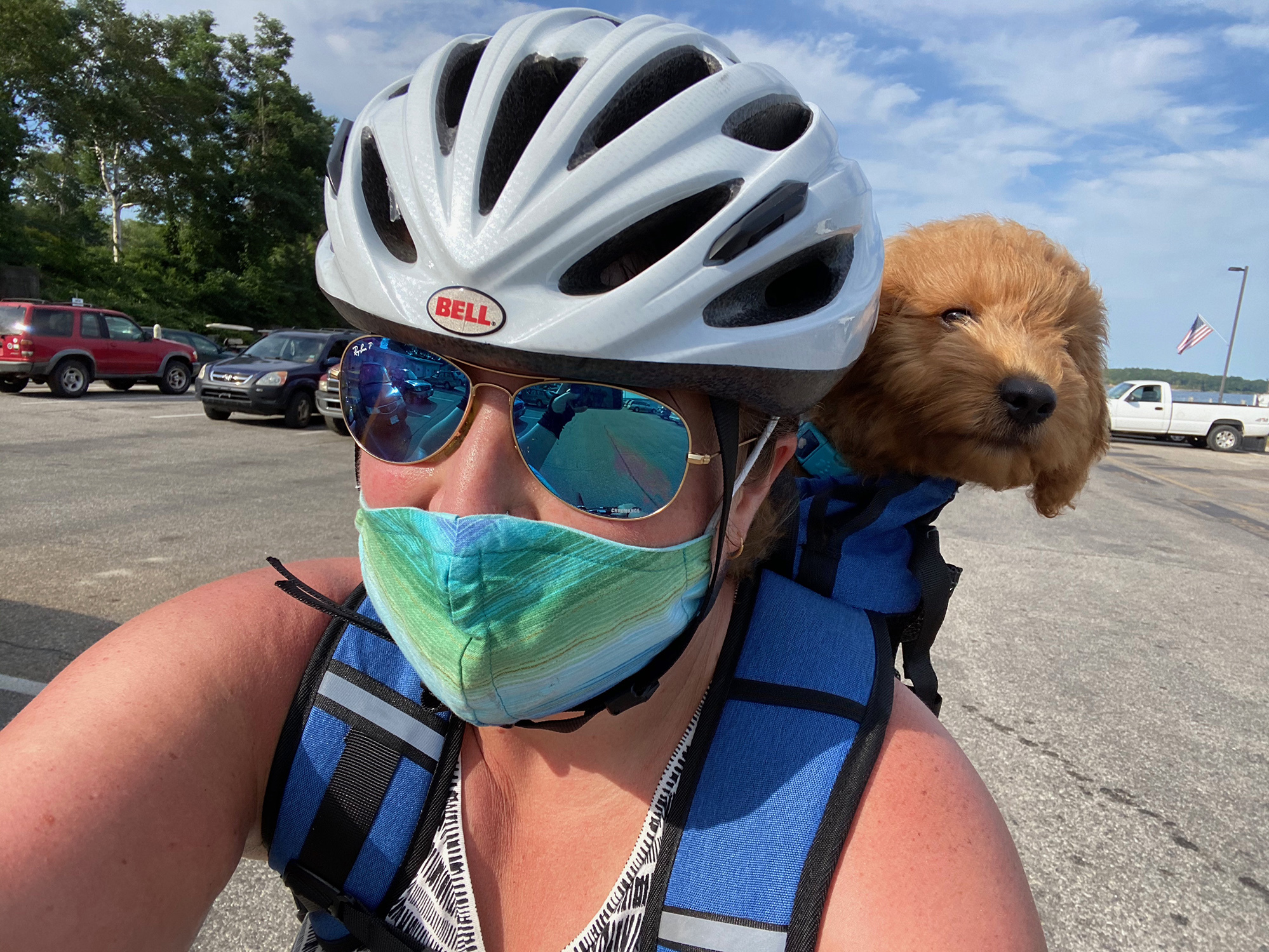 Taco has kept Devin Green busy and her anxiety at bay. &quot;I'm consumed with him more than the worries in my mind.&quot; (Devin Green)
