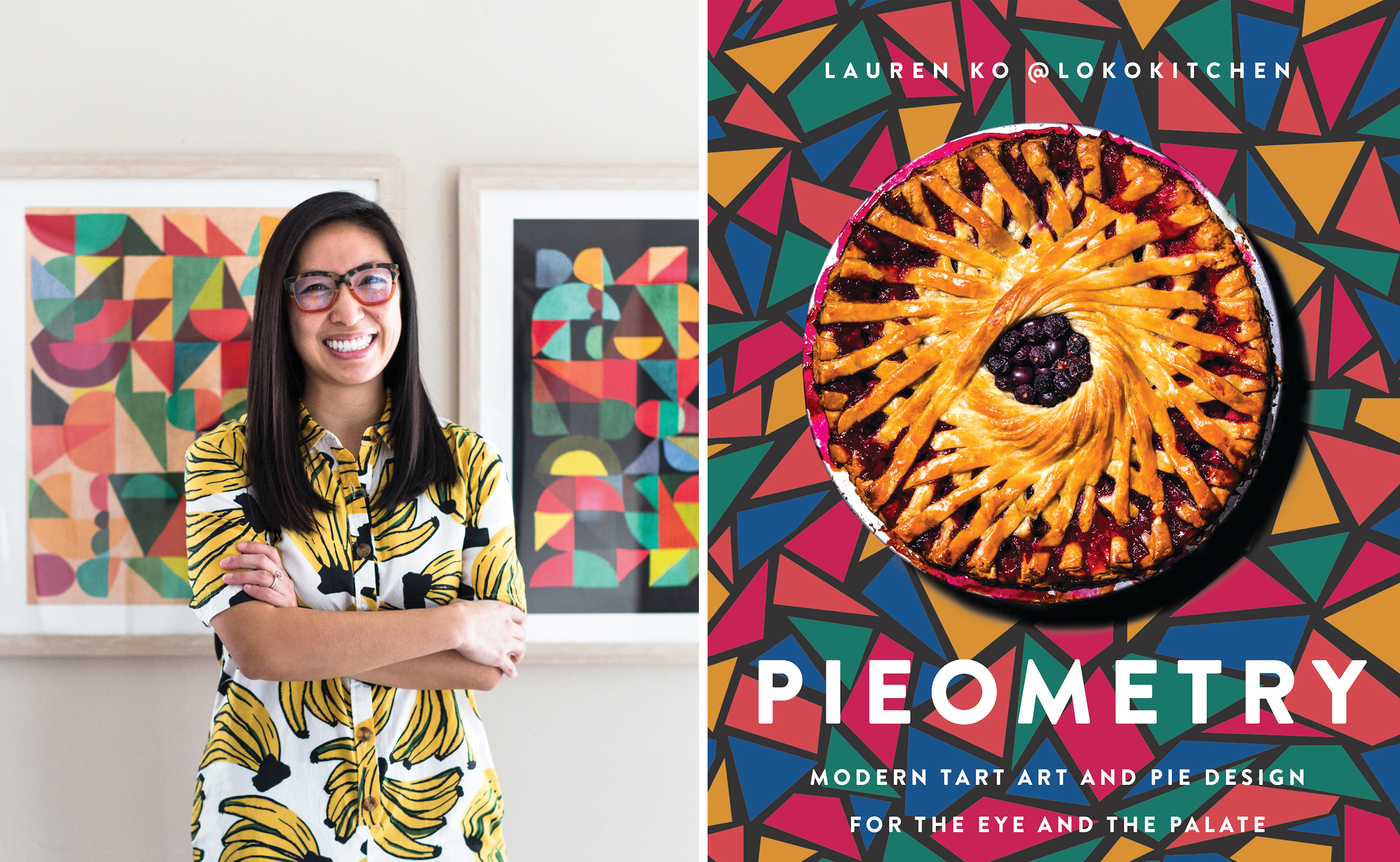 Lauren Ko, baker, artist and author of <em>Pieometry.</em> (Harper Collins)