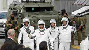 4 Astronauts Aboard SpaceX Crew Dragon Successfully Dock With Space Station 