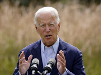 Joe Biden speaks about climate change and wildfires affecting Western states during a speech in Wilmington, Del., on Sept. 14. Although the president-elect has promised an ambitious agenda to tackle climate change, few expect a death knell for the oil industry.