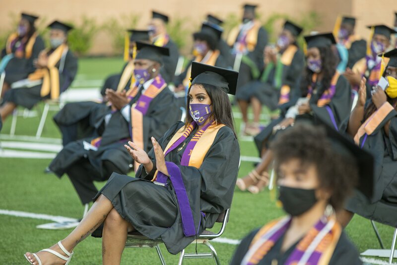 Fall Graduations Were Cancelled, While College Football Continued : NPR