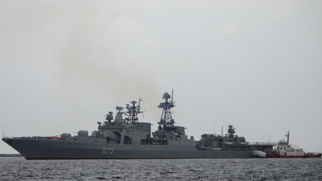 U.S., Russian Navies Get Into Brief Confrontation In Sea Of Japan : NPR