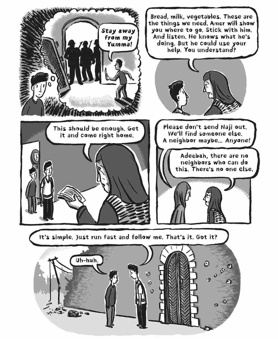 A page from "Welcome to the New World"