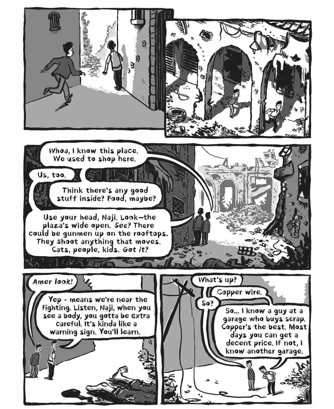 A page from "Welcome to the New World"