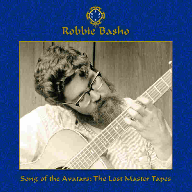 The cover of the new Robbie Basho boxed set Song of the Avatars.