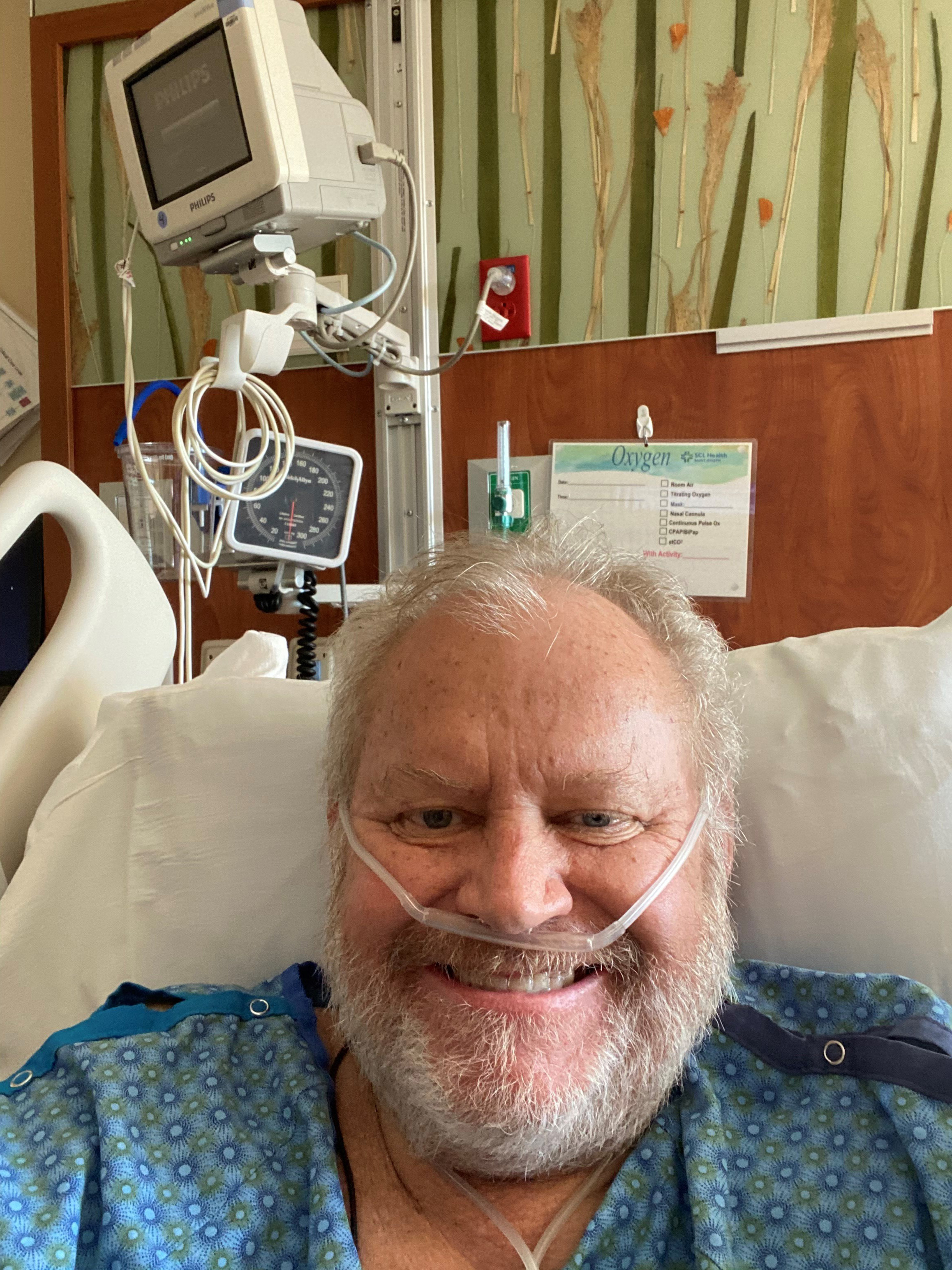 Kurt Papenfus is the lone full-time emergency room physician at a hospital in Cheyenne Wells, Colo. His illness is a test case for how the pandemic is affecting the fragile rural health care system. (Dr. Kurt Papenfus)
