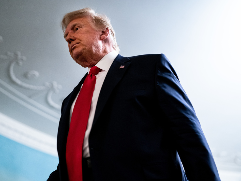 President Trump tweeted late Tuesday that he is considering vetoing the must-pass defense authorization bill unless Congress approves changes to the legal shield that protects tech companies from liability from third-party content. (Erin Schaff/Pool/Getty Images)