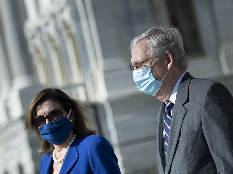 Momentum For Coronavirus Relief Bill Builds, But Time Short As Parties Work On Deal