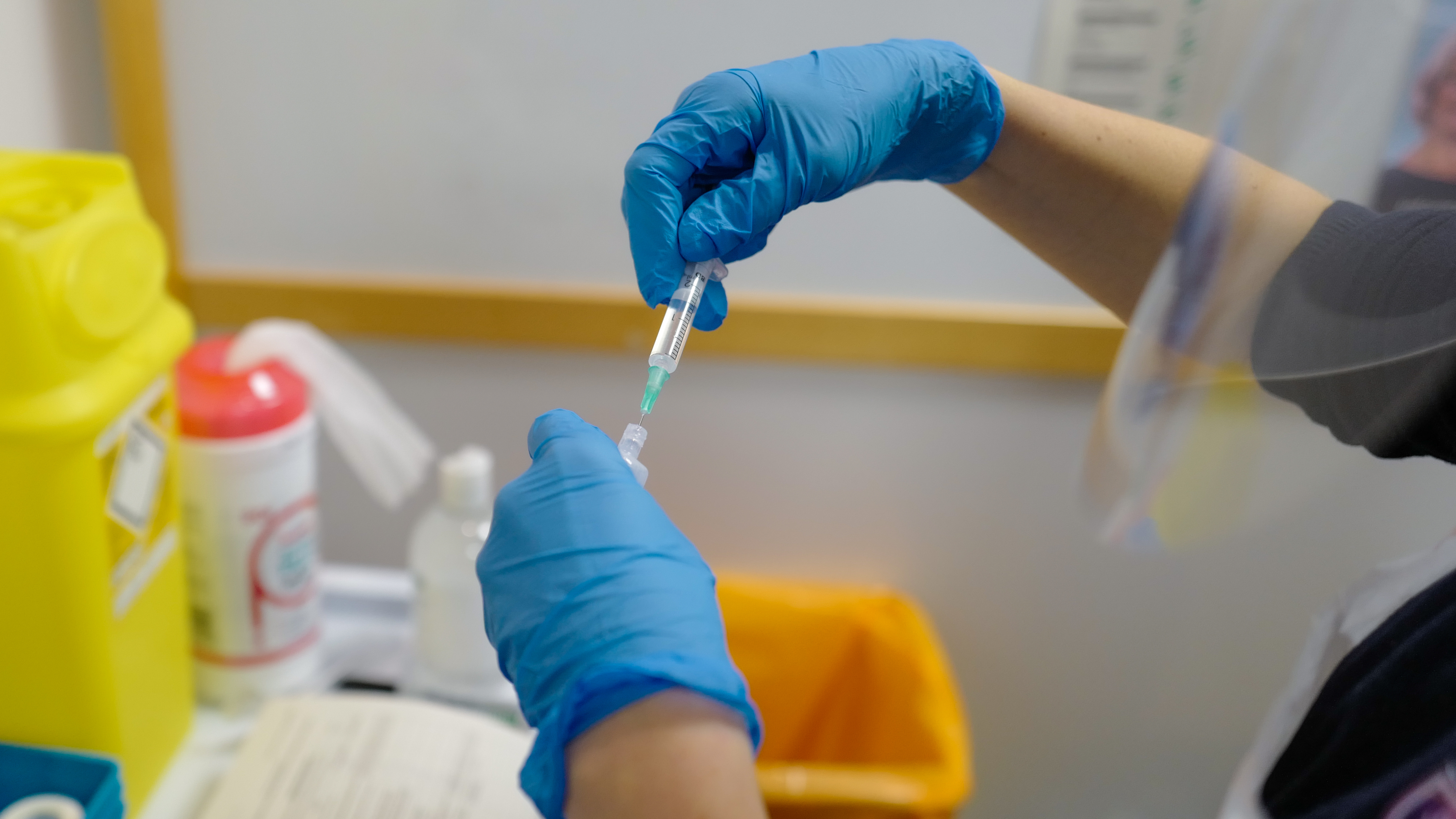 Health regulators in the U.K. warned people with severe allergies not to get the new coronavirus vaccine after two medical staffers came down with severe reactions.