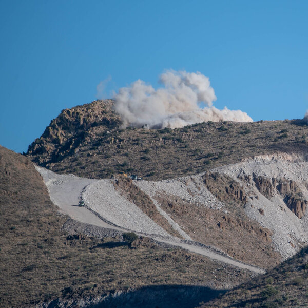 Contractors Dynamite Mountains, Bulldoze Desert In Race To Build Trump's Border Wall