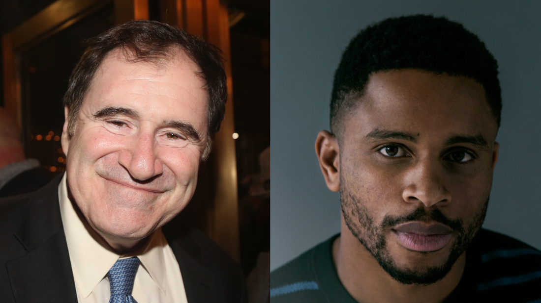 Actors Richard Kind and Nnamdi Asomugha.