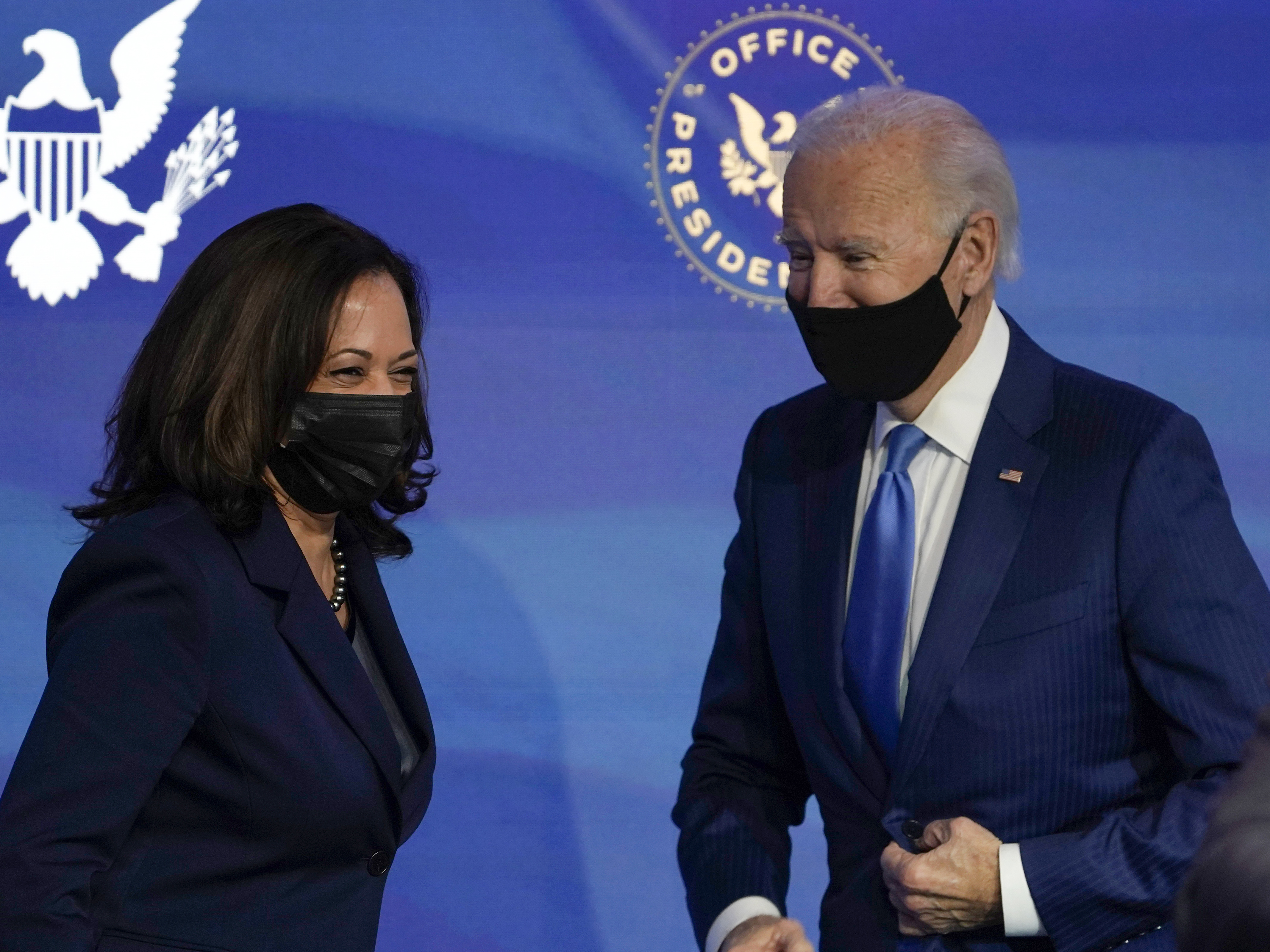 Vice President-elect Kamala Harris and President-elect Joe Biden formally were elected on Monday by the Electoral College, which executes the will expressed by votes cast last month.