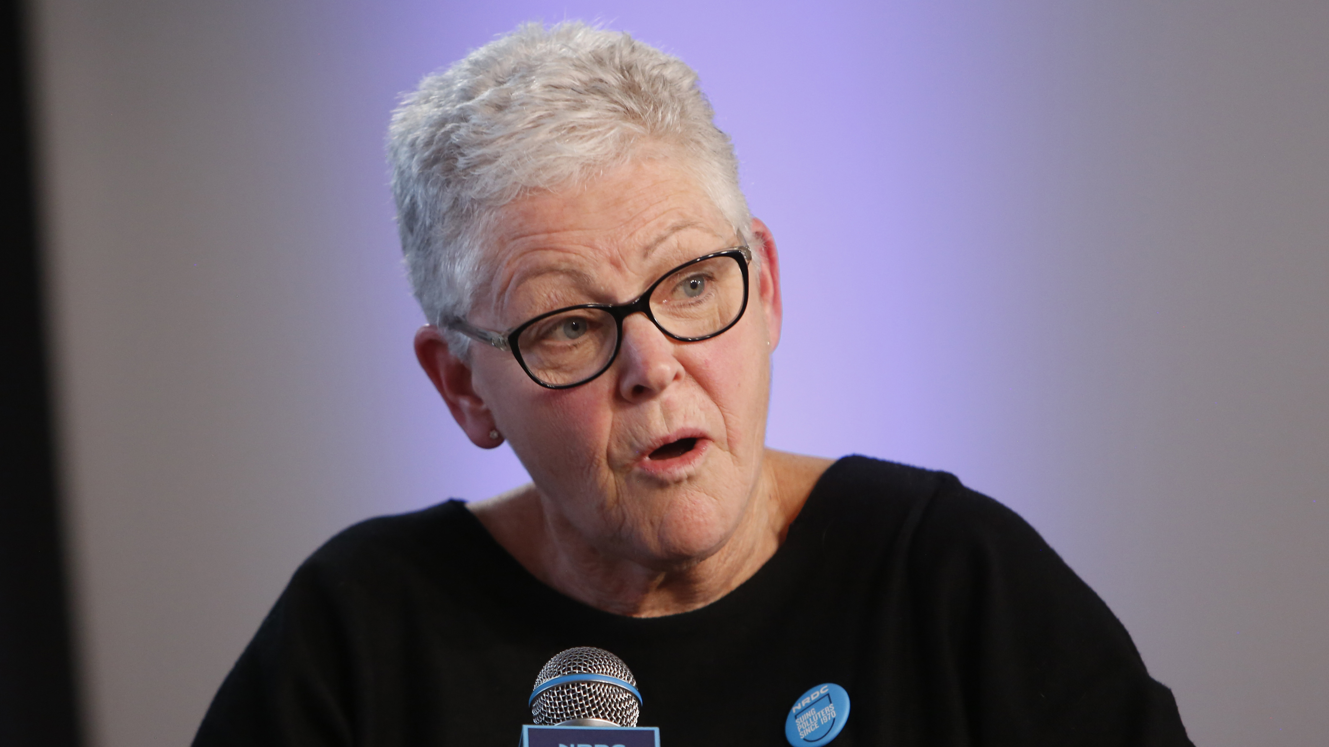 Gina McCarthy, seen here in January, was head of the Environmental Protection Agency during the Obama administration. (Getty Images for Natural Resources Defense Council)