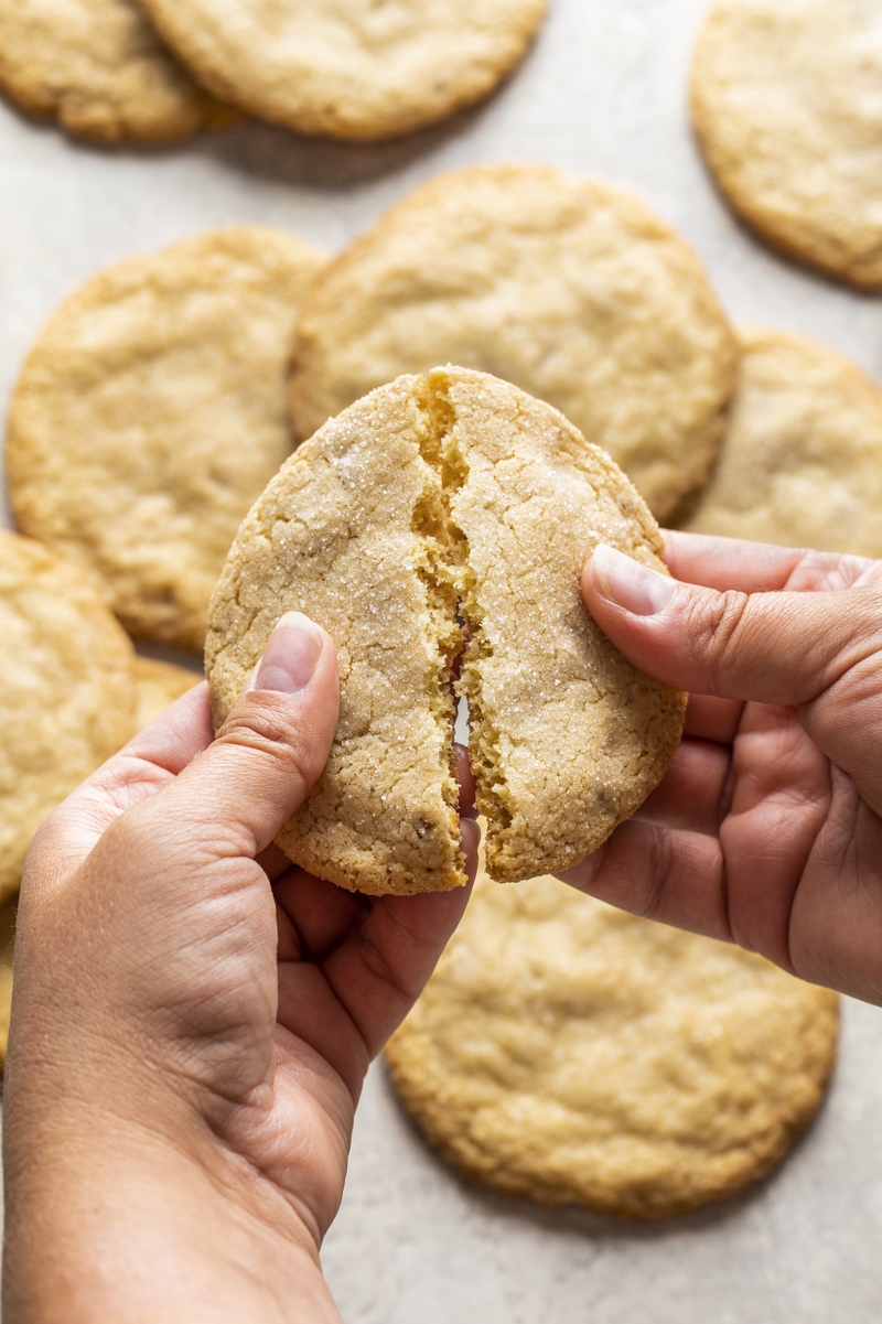 Chewy Hazelnut–Browned Butter Sugar Cookies