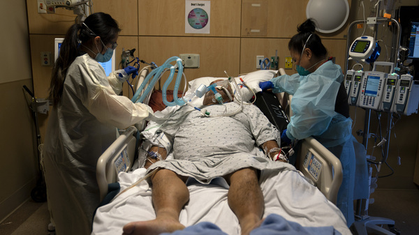 Hospitalizations and deaths from the coronavirus continue to increase this month, with the number of Americans who died from the illness surpassing 3,600.