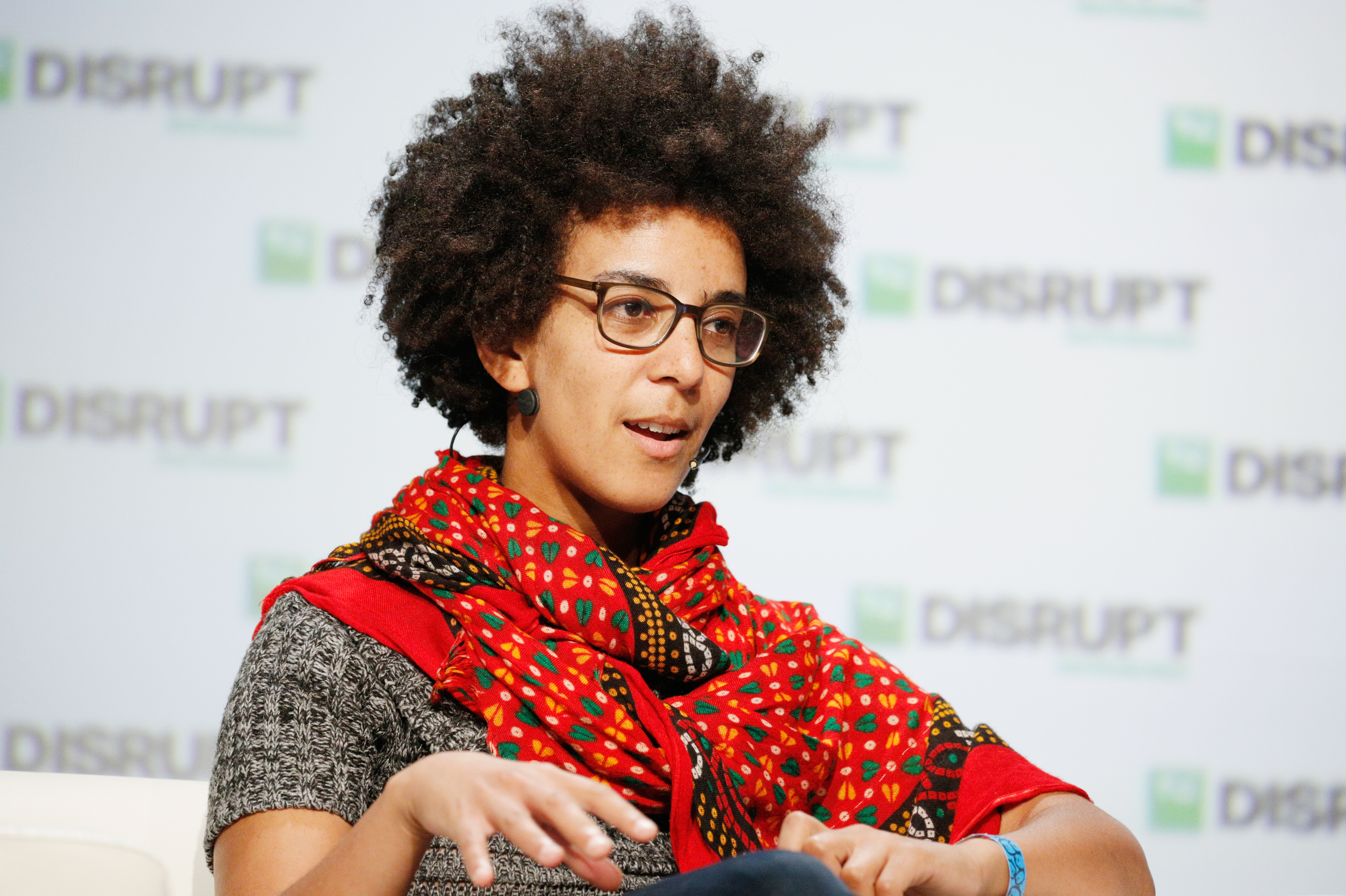 Fallout continues over Google's ouster of research scientist Timnit Gebru, who helped lead the company's Ethical AI research team. (Getty Images for TechCrunch)