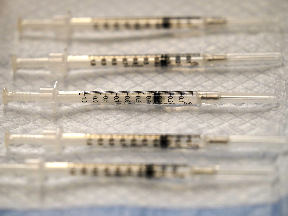 U.S. Army General Gustave Perna told reporters Saturday that some 7.9 million doses of COVID-19 vaccines are ready for distribution next week. (Nam Y. Huh/AP)