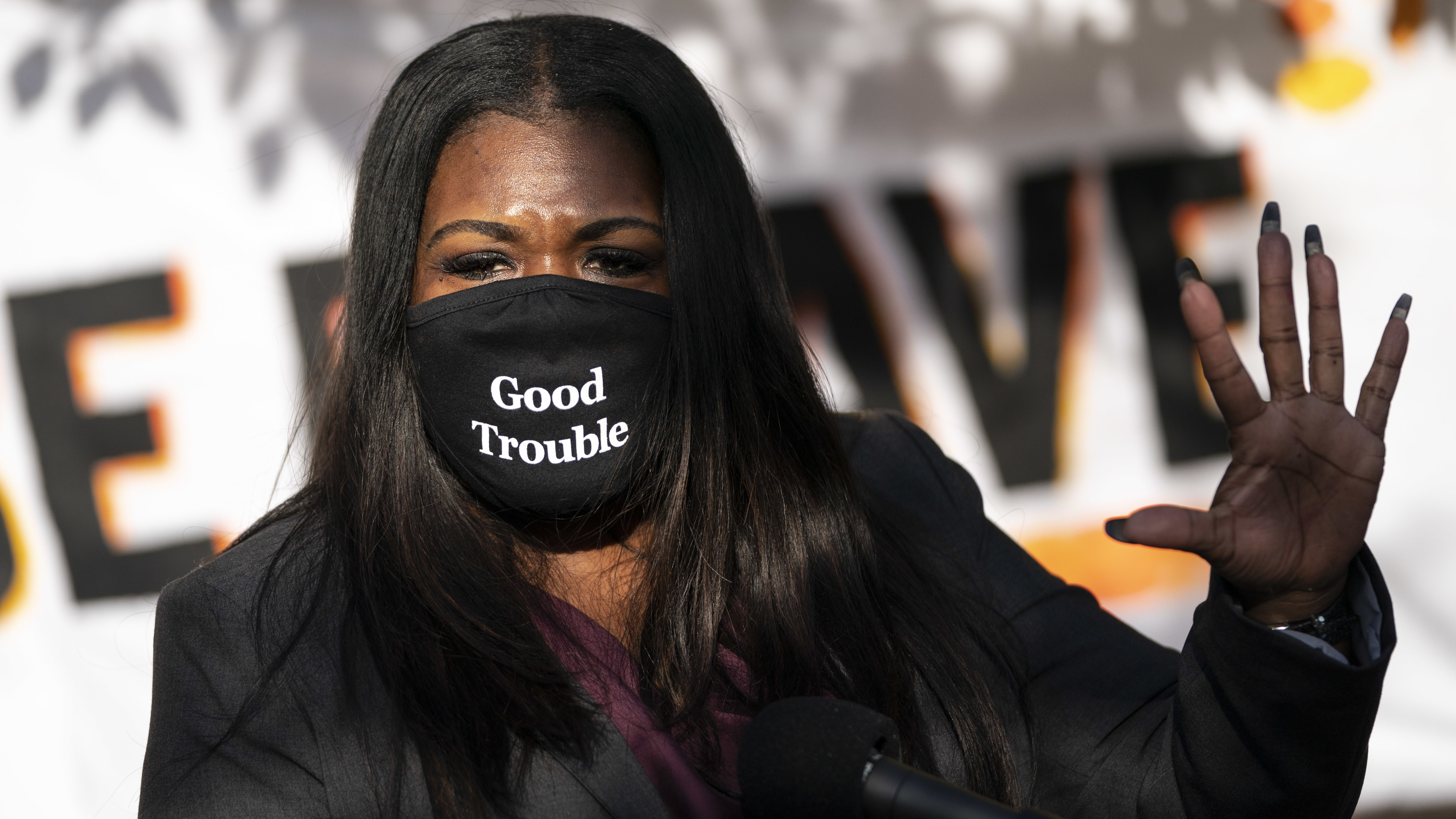 &quot;[President-elect Joe Biden] says he opposes the death penalty, so we want him to use his clemency power and end this cruelty once and for all,&quot; said Rep.-elect Cori Bush, a Missouri Democrat. (Getty Images)