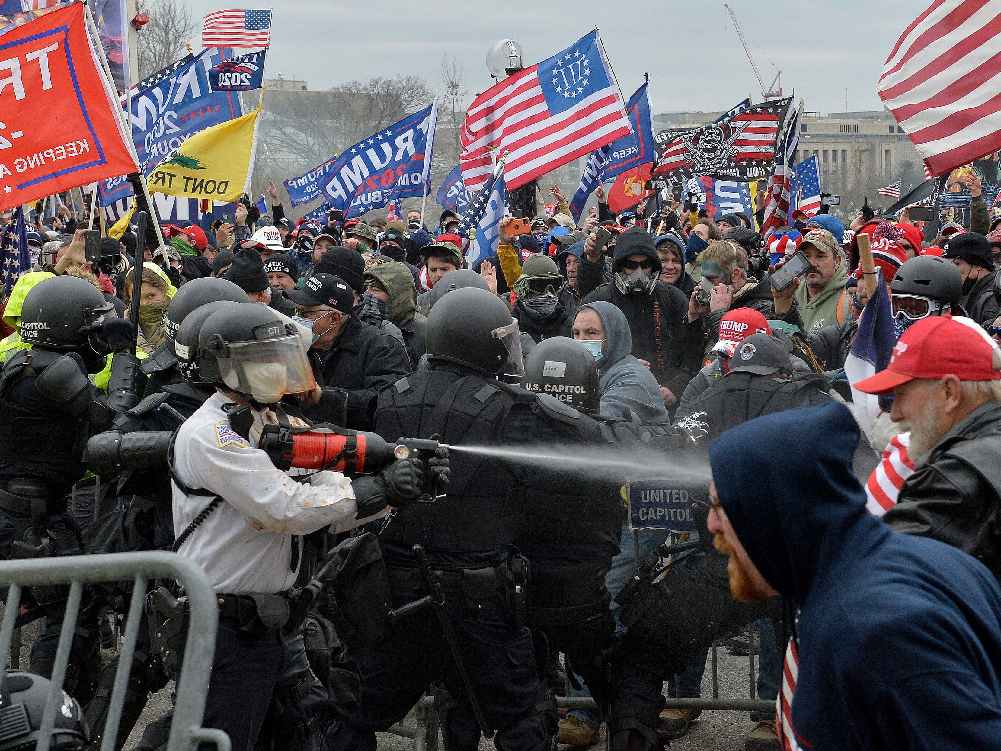 Trump Supporters Storm U.S. Capitol, Clash With Police