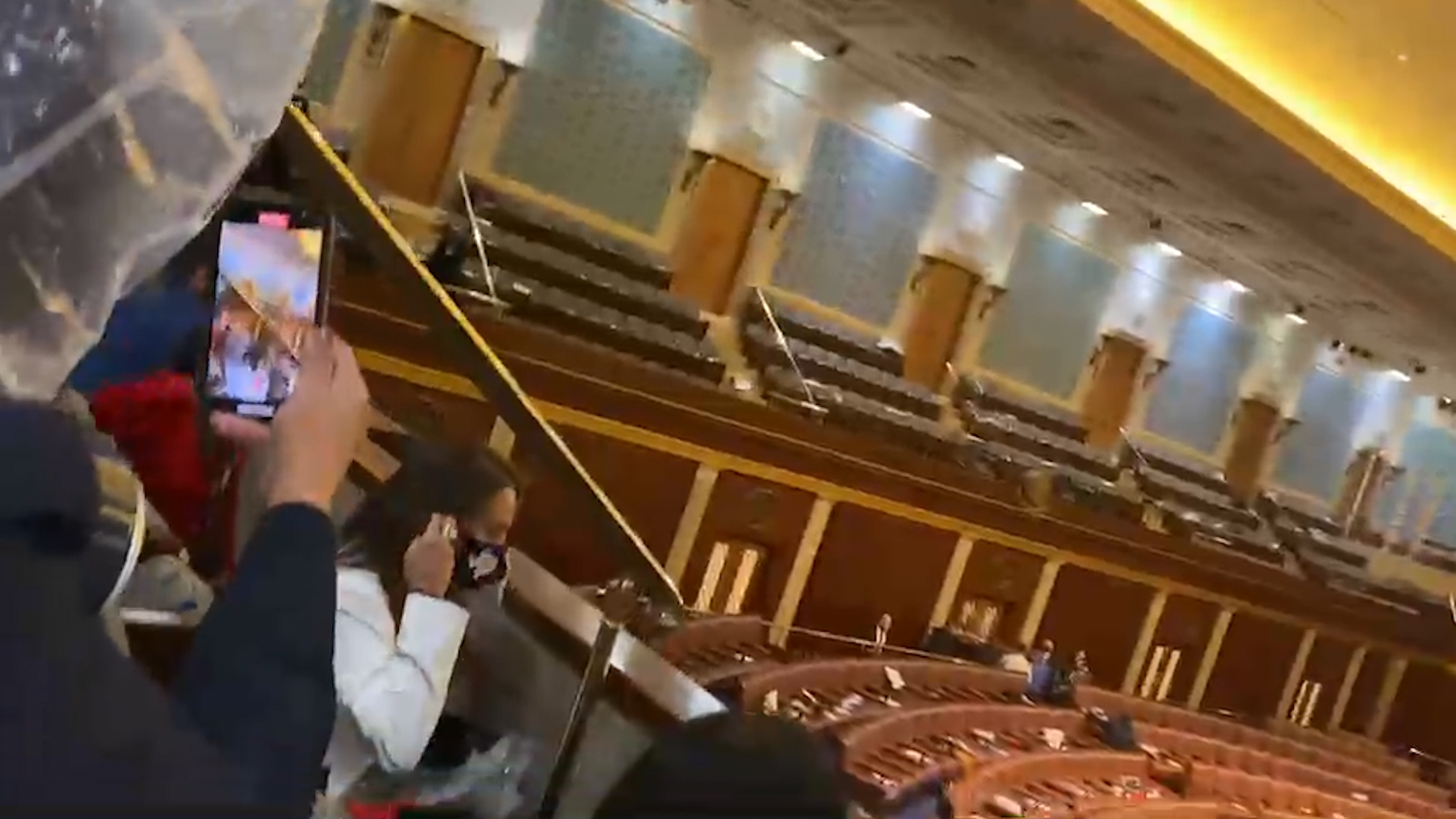 Congress Reconvenes After Pro-Trump Mob Brings Chaos To The Capitol