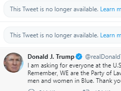 Twitter Locks Trump's Account, Warns Of 'Permanent Suspension' If